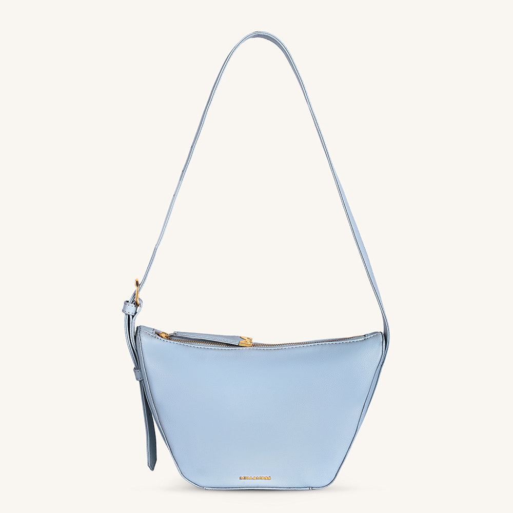 Mira & Moss Marceline Shoulder  Bag - Ice Blue