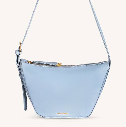 Mira & Moss Marceline Shoulder  Bag - Ice Blue