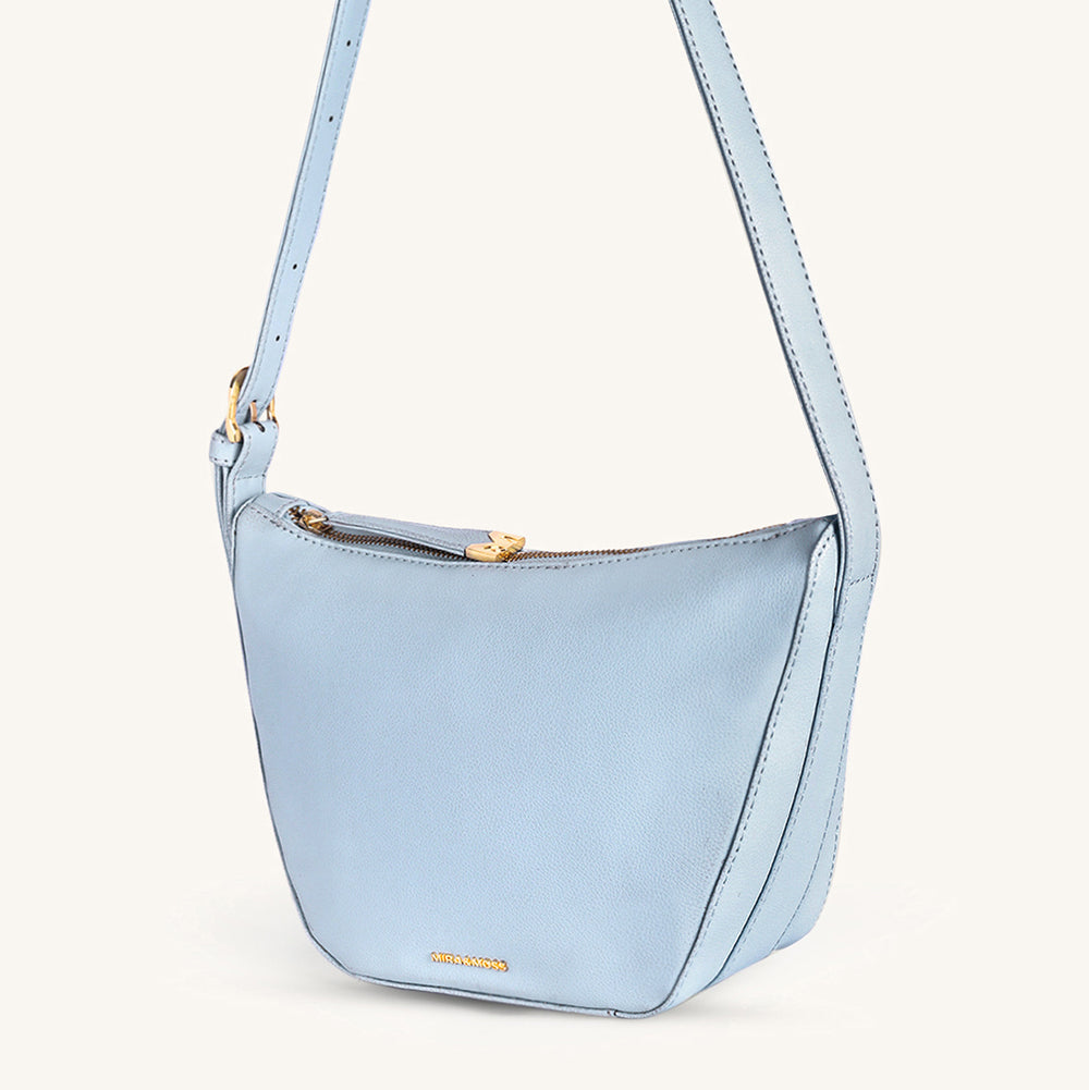 Mira & Moss Marceline Shoulder  Bag - Ice Blue