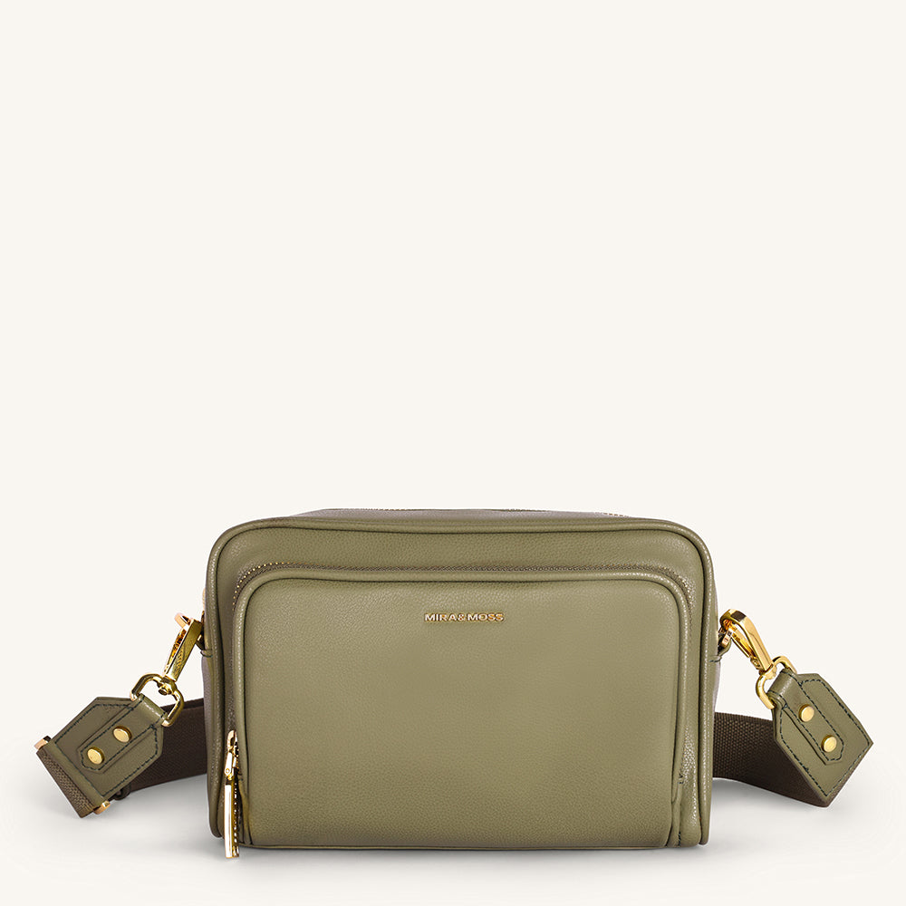 Mira & Moss Lucienne Crossbody Bag - Burnt Olive