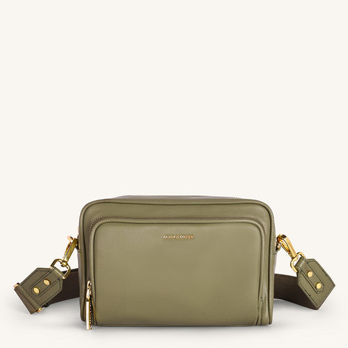Mira & Moss Lucienne Crossbody Bag - Burnt Olive