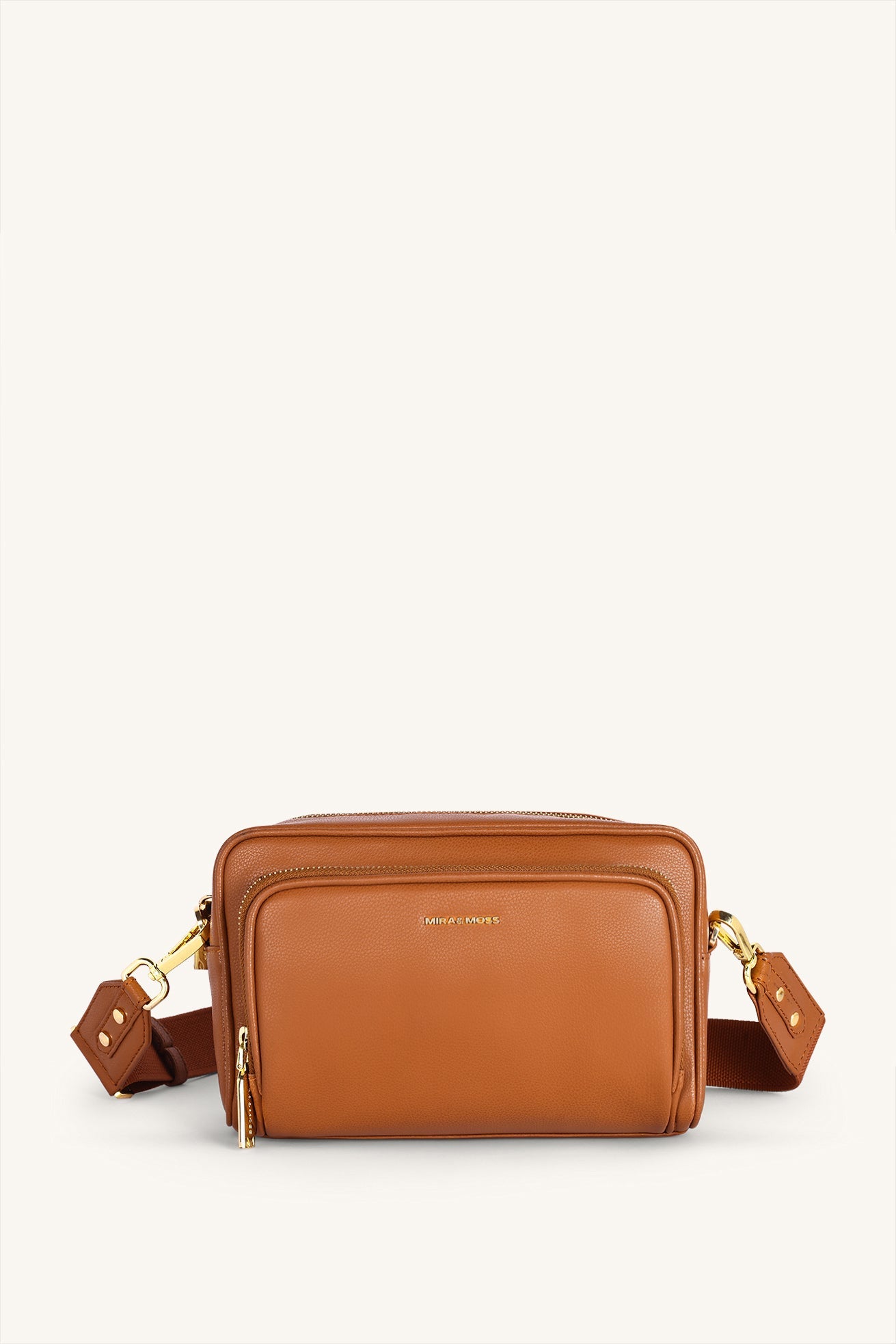 Mira & Moss Lucienne Crossbody Bag - Tan