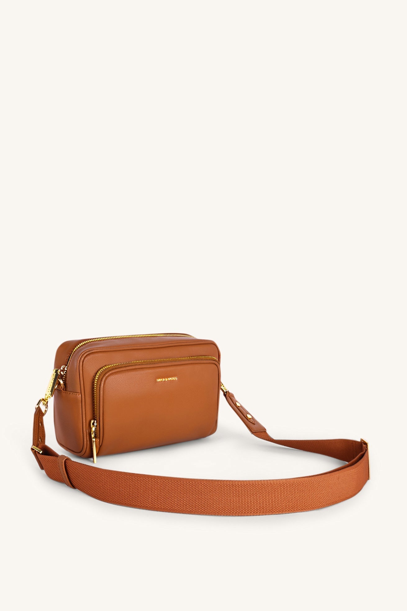 Mira & Moss Lucienne Crossbody Bag - Tan