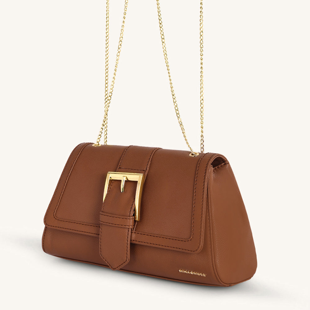 Mira & Moss Adrienne Crossbody Bag - Tan