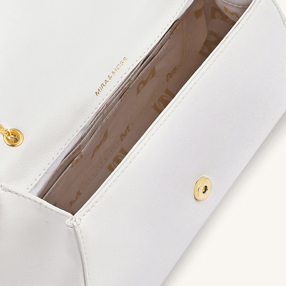 Mira & Moss Adrienne Crossbody Bag - Ivory
