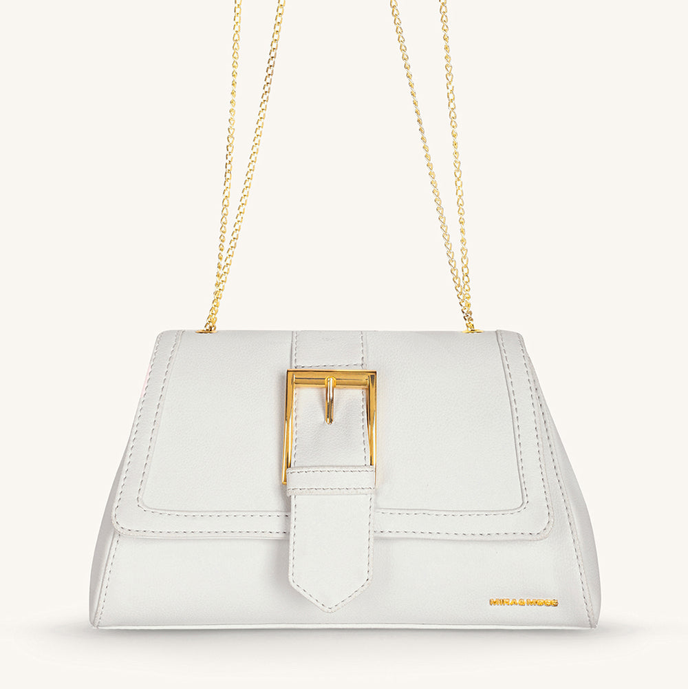 Mira & Moss Adrienne Crossbody Bag - Ivory