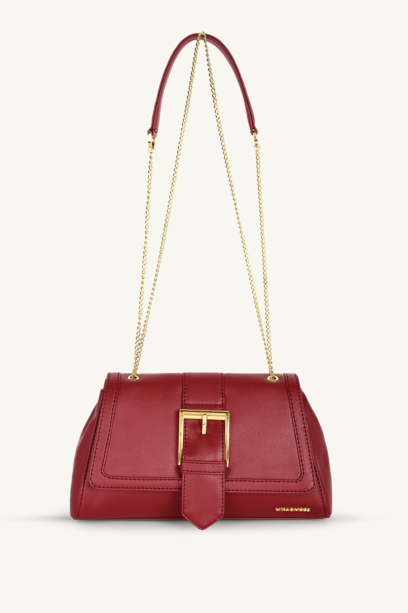 Mira & Moss Adrienne Crossbody Bag - Garnet Red