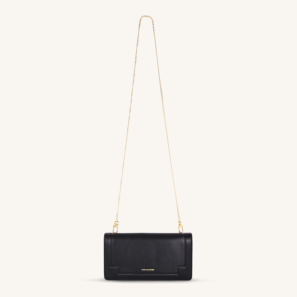 Mira & Moss Delphine Crossbody Bag - Black