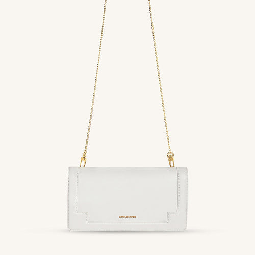 Mira & Moss Delphine Crossbody Bag - Ivory