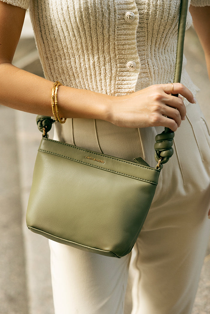 Mira & Moss Emma Crossbody Bag - Burnt Olive