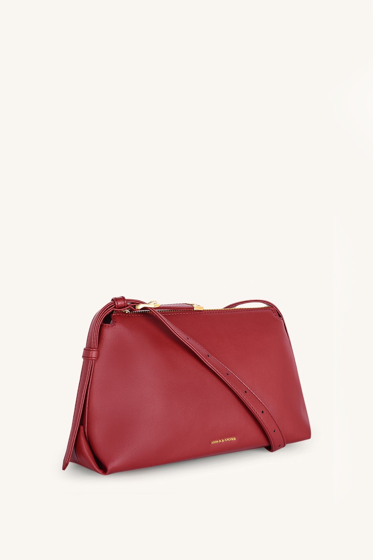 Mira & Moss Audrey Crossbody Bag - Garnet Red