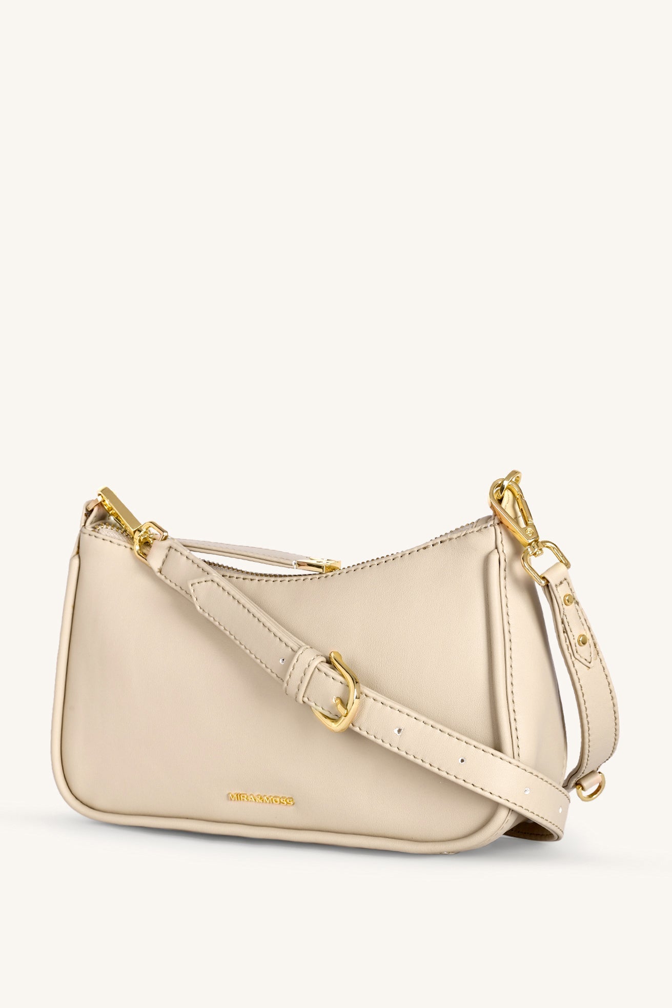 Mira & Moss Madisson Crossbody Bag - Light Taupe