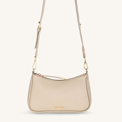 Mira & Moss Madisson Crossbody Bag - Light Taupe