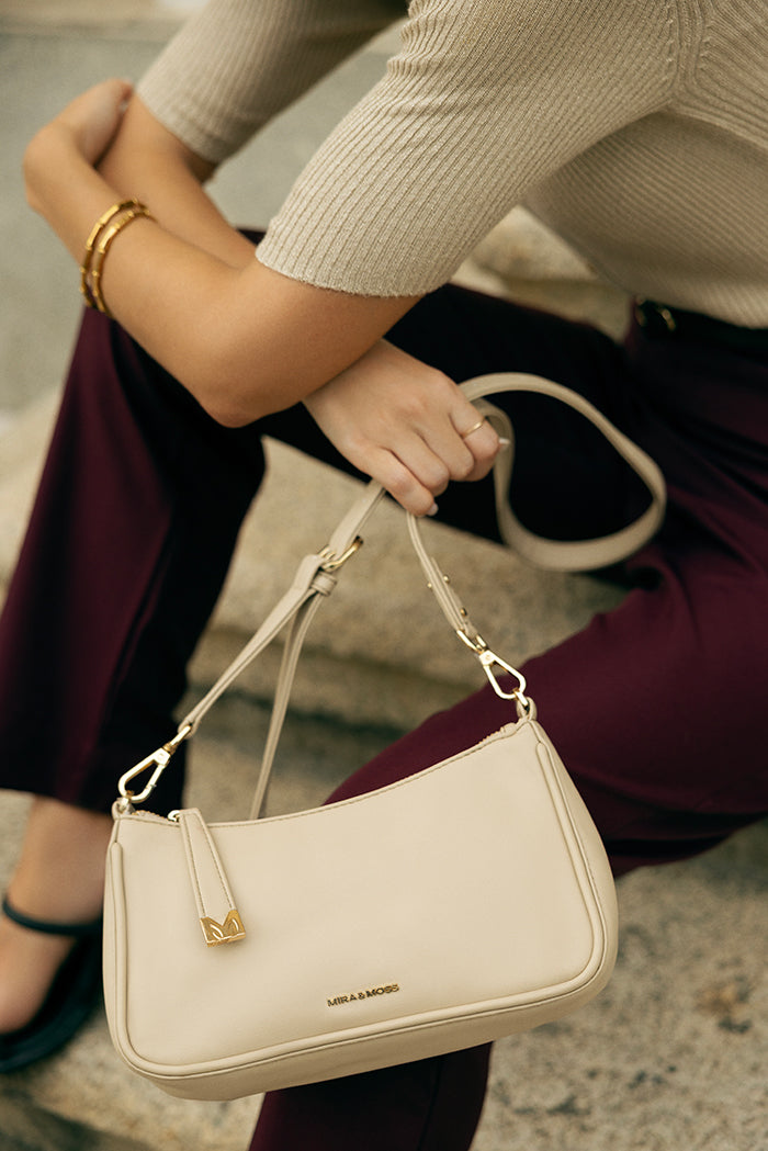 Mira & Moss Madisson Crossbody Bag - Ivory