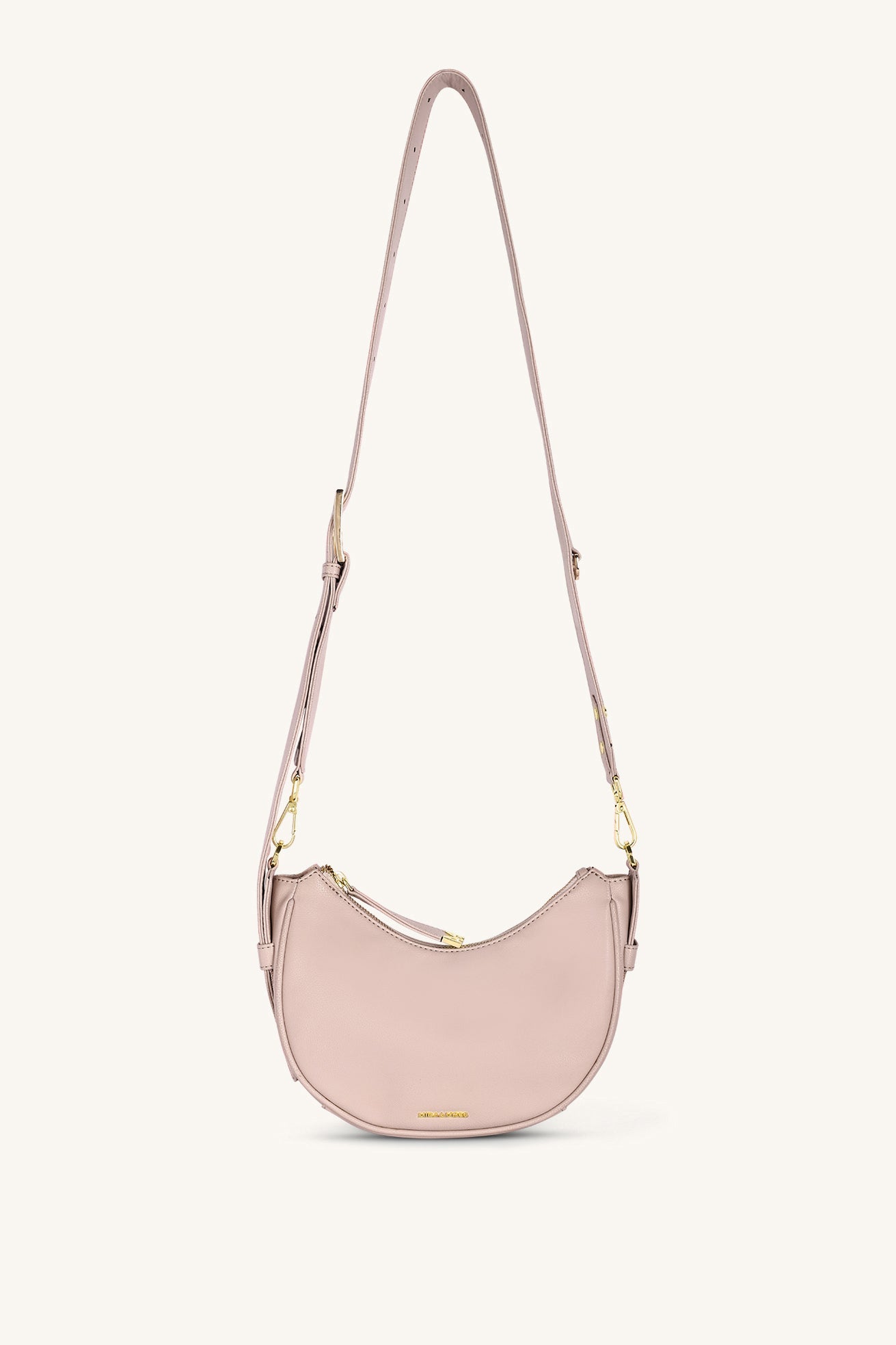 Mira & Moss Sabine Crescent Crossbody Bag - Transcendent Pink
