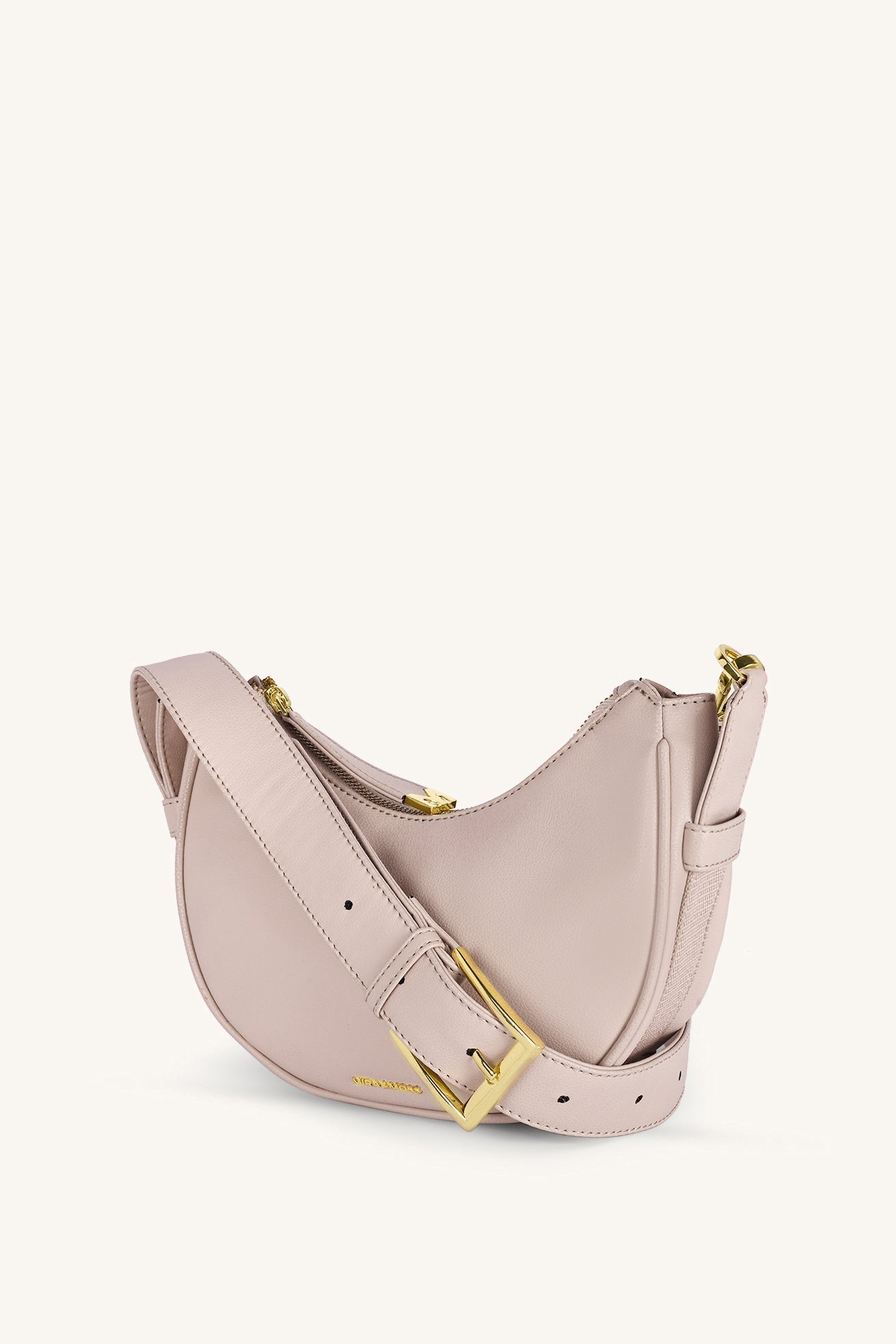 Mira & Moss Sabine Crescent Crossbody Bag - Transcendent Pink