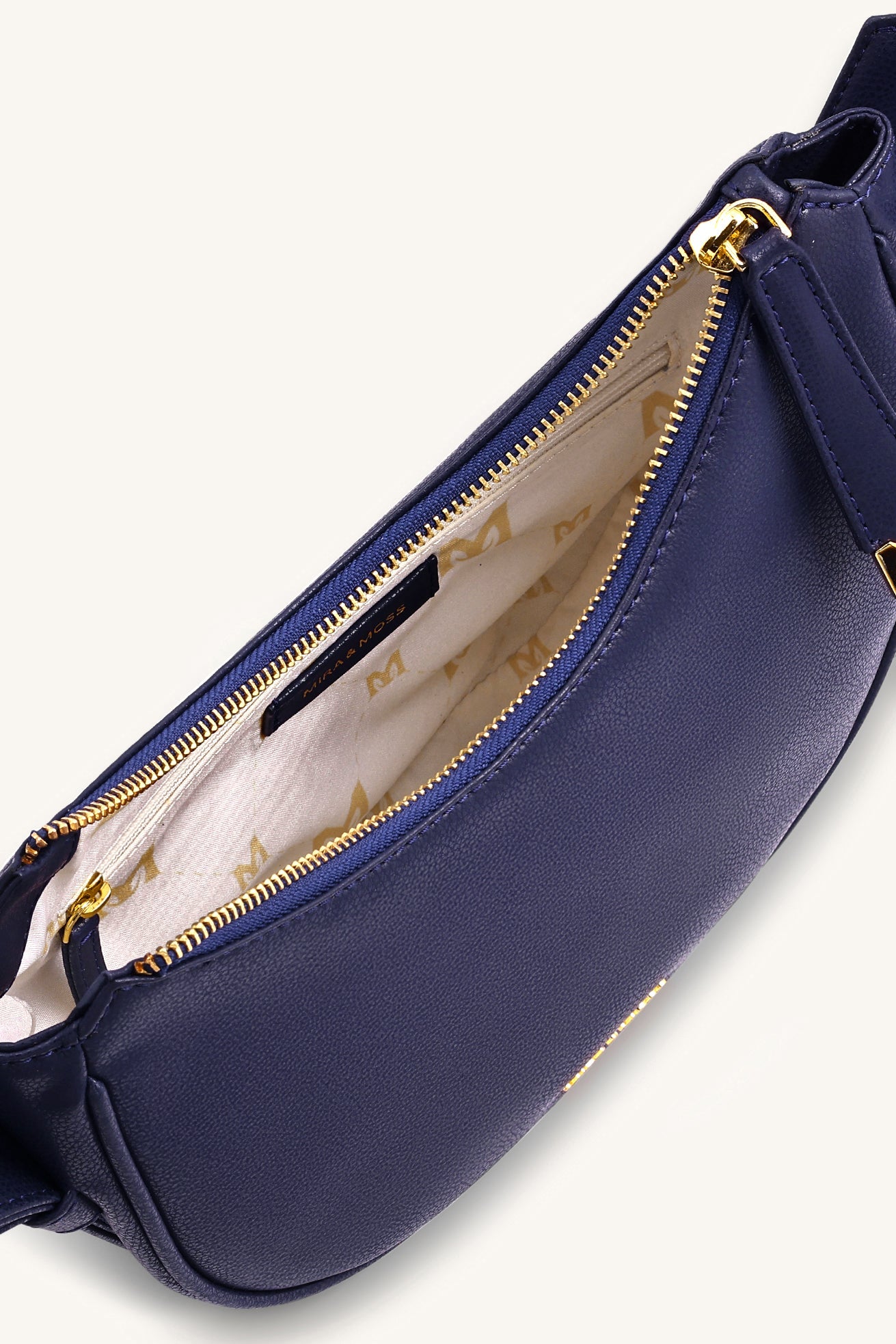 Mira & Moss Sabine Crescent Crossbody Bag - Future Dusk