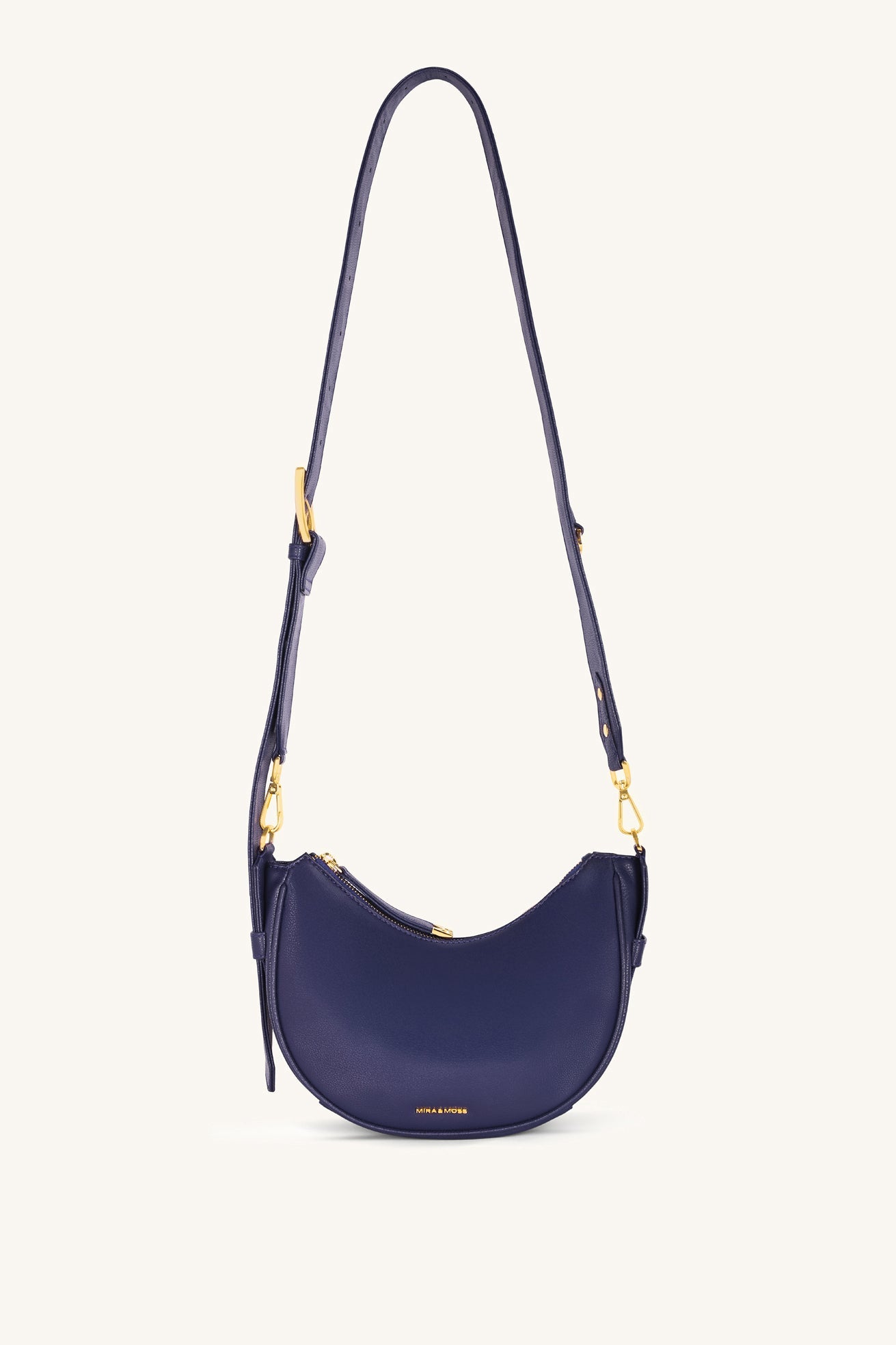 Mira & Moss Sabine Crescent Crossbody Bag - Future Dusk