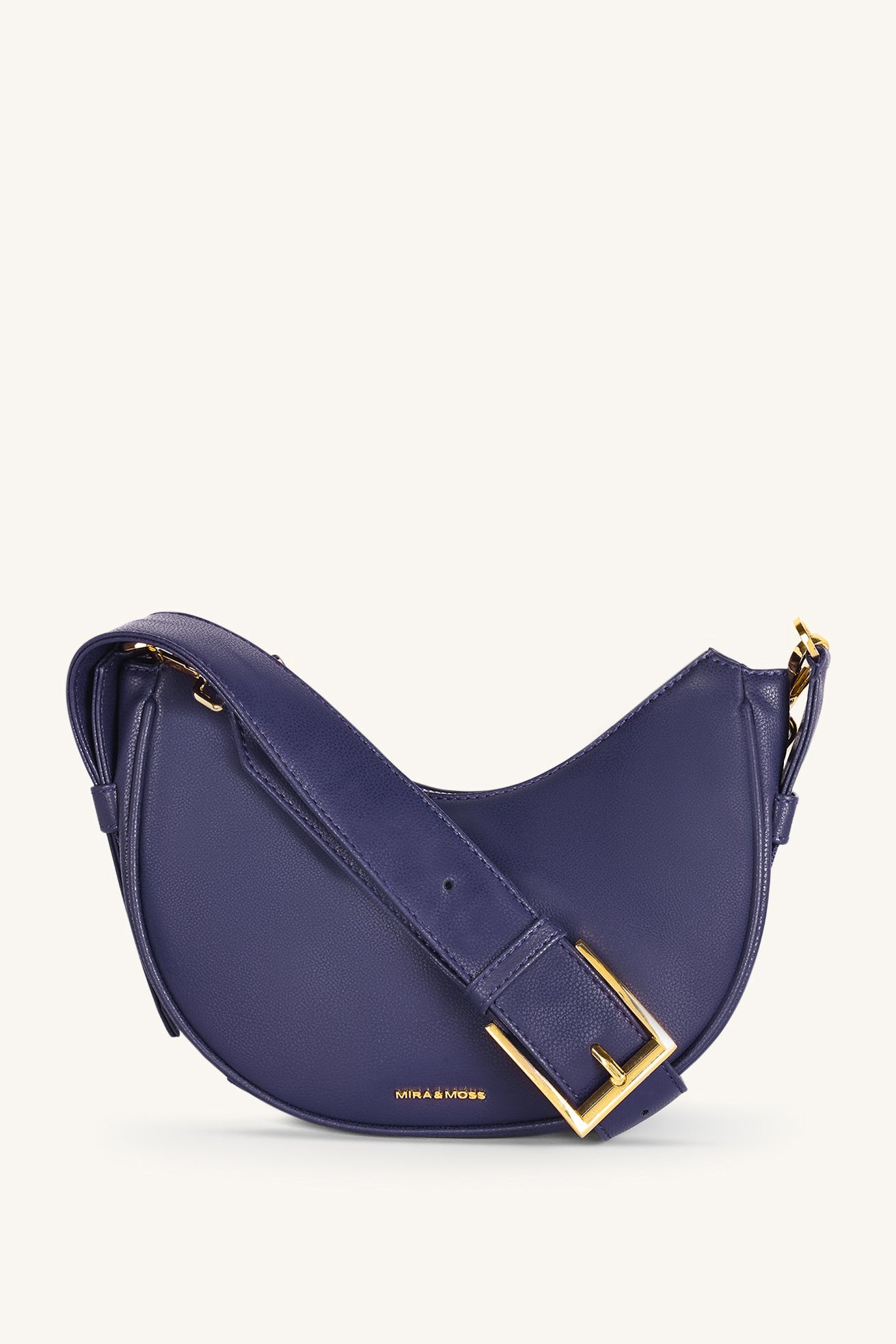 Mira & Moss Sabine Crescent Crossbody Bag - Future Dusk
