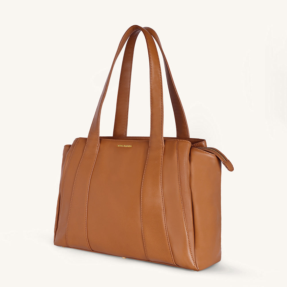 Mira & Moss Victoria Tote Bag - Tan