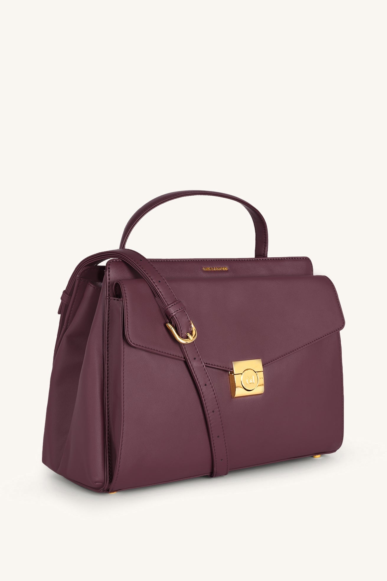 Mira & Moss Beverly Crossbody Bag - Plum