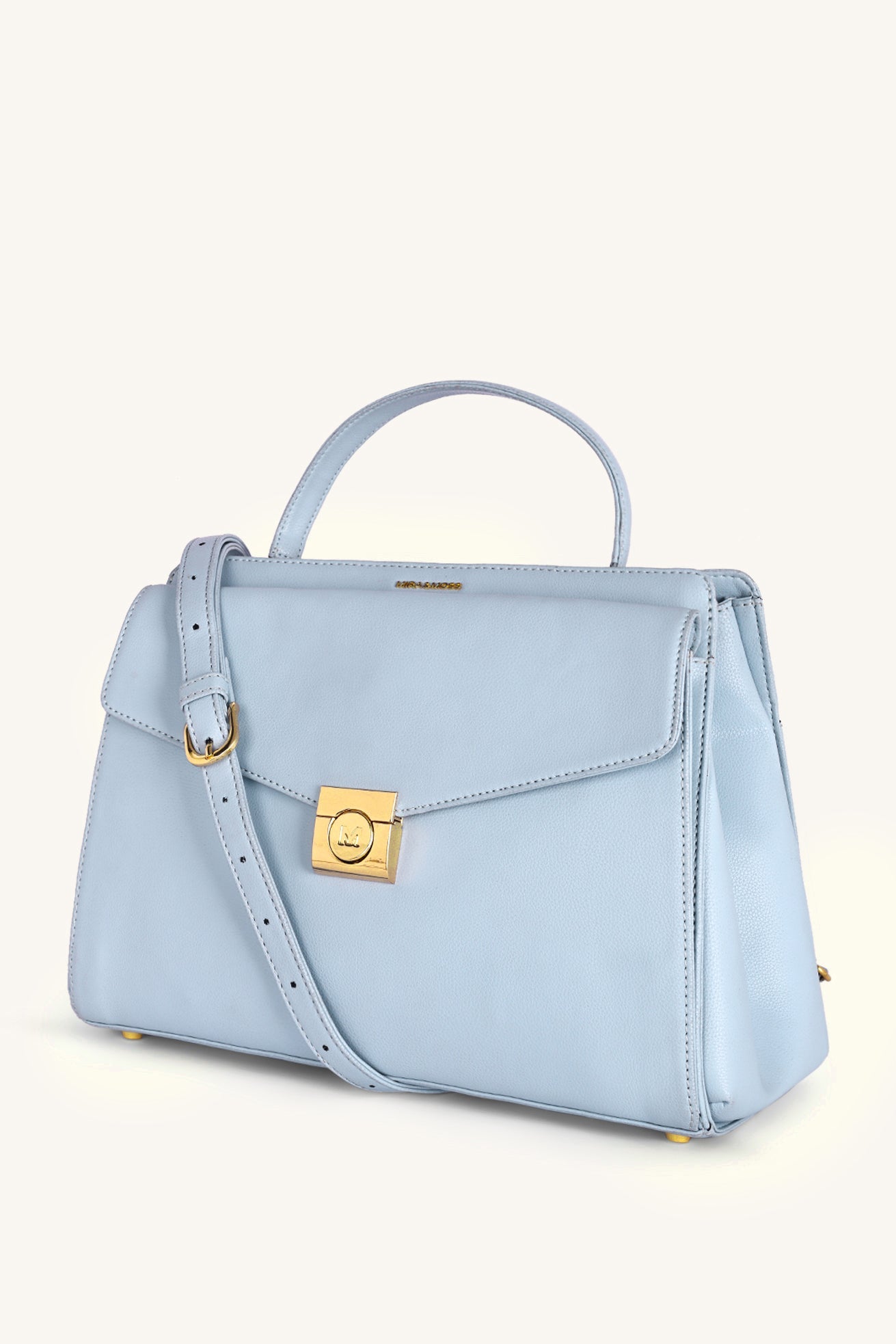 Mira & Moss Beverly Crossbody Bag - Ice Blue