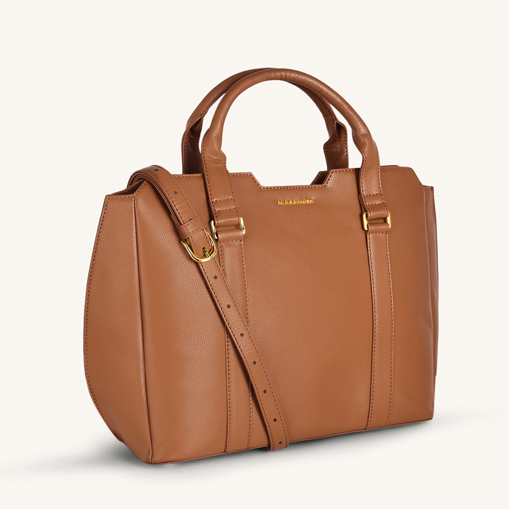 Mira & Moss Sabine Crossbody Bag - Tan