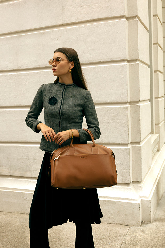 Mira & Moss Athena Duffel - Tan