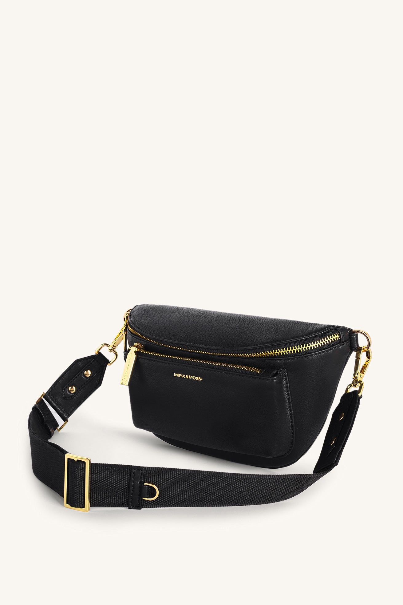 Mira & Moss Blair Fanny Bag - Black