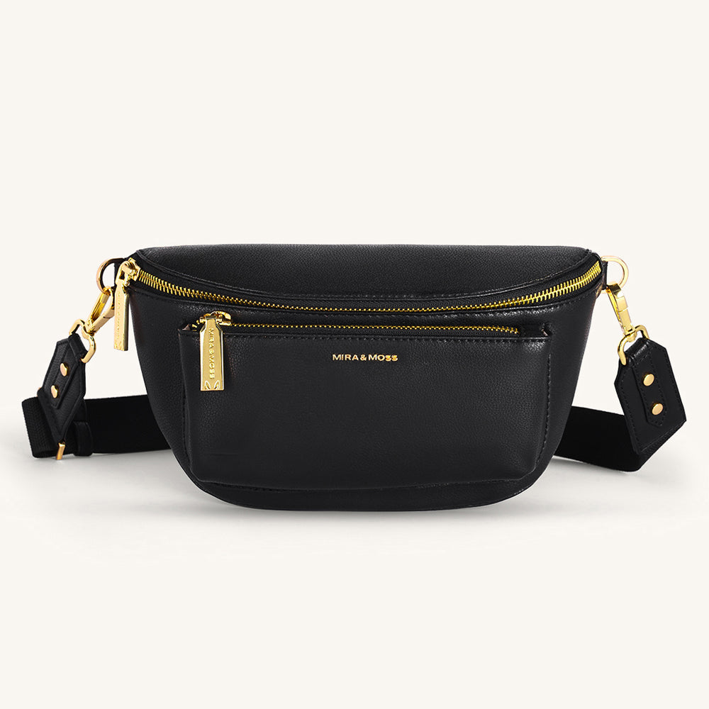 Mira & Moss Blair Fanny Bag - Black