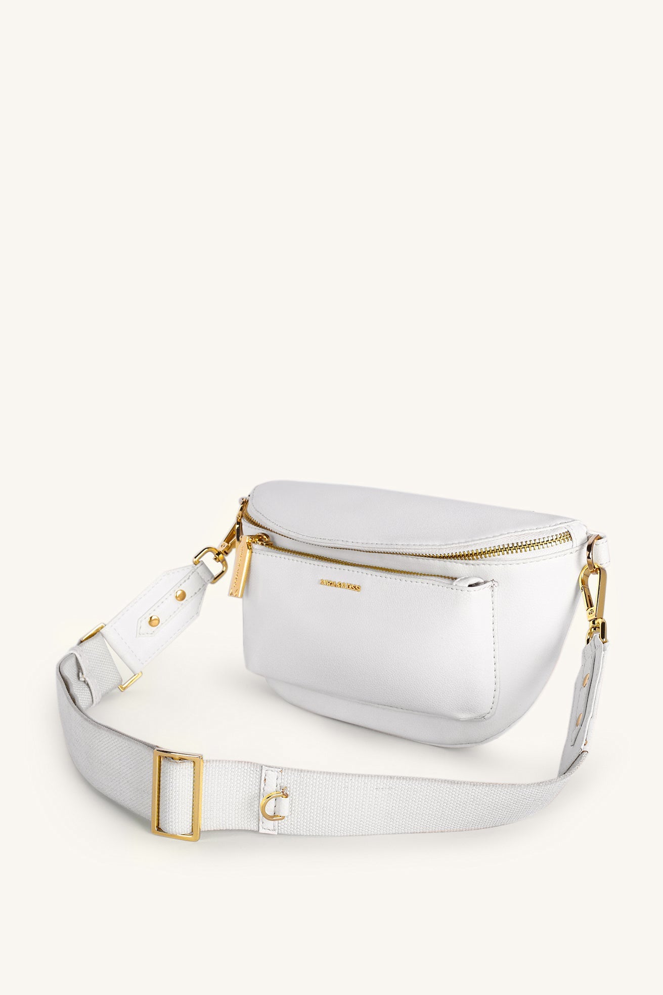 Mira & Moss Blair Fanny Bag - Ivory