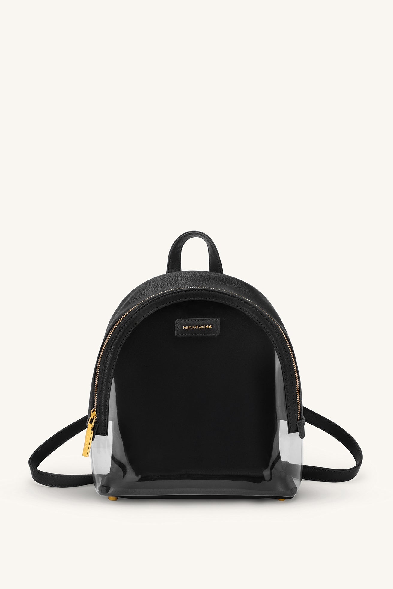 Mira & Moss Francine Clear Backpack - Black