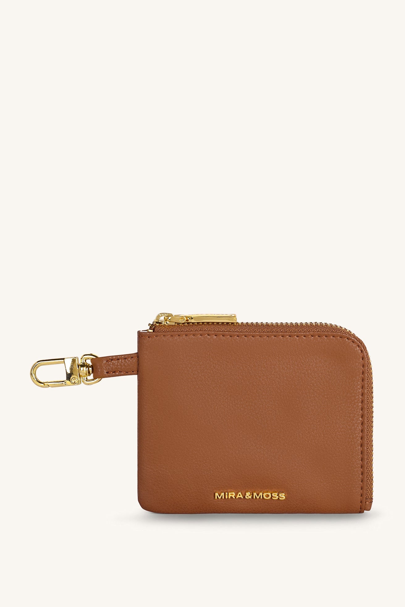 Mira & Moss Nova Compact Wallet - Tan