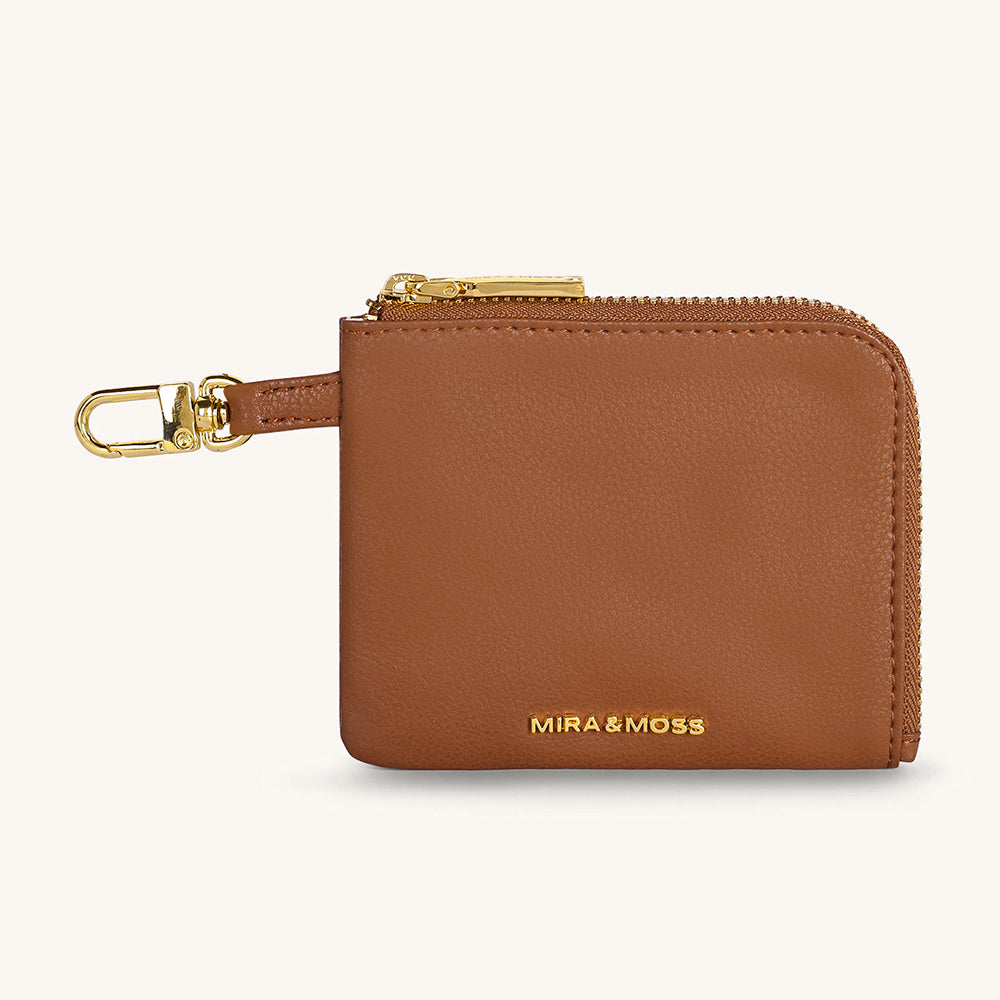 Mira & Moss Nova Compact Wallet - Tan