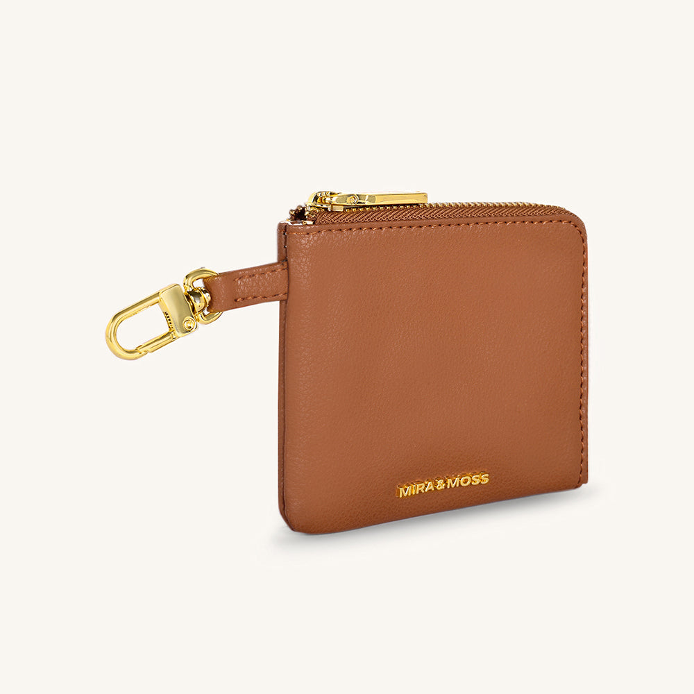 Mira & Moss Nova Compact Wallet - Tan