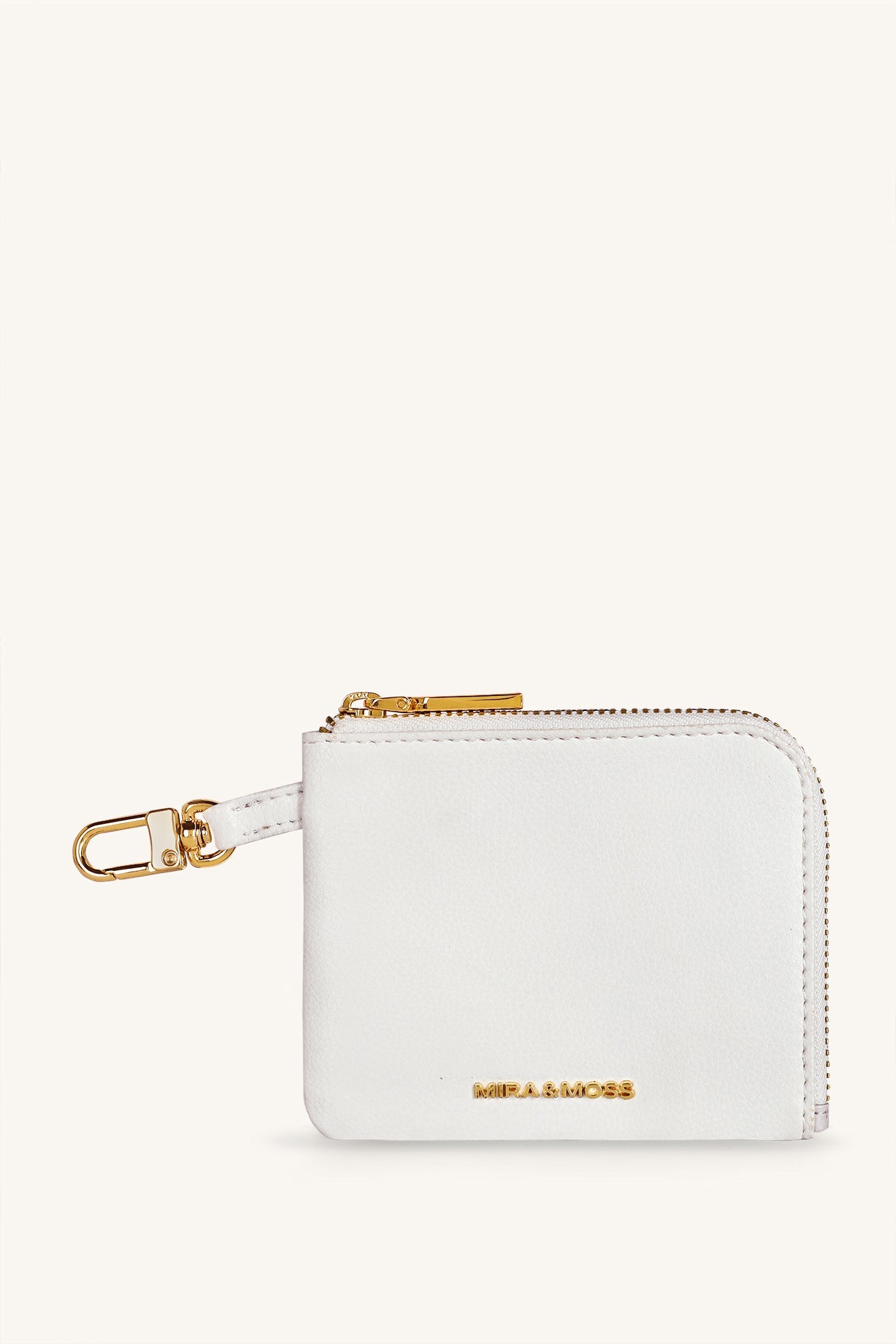 Mira & Moss Nova Compact Wallet - Ivory