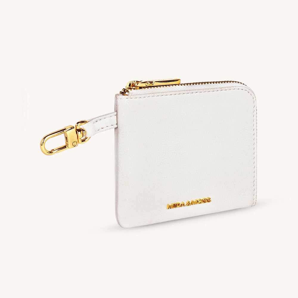 Mira & Moss Nova Compact Wallet - Ivory