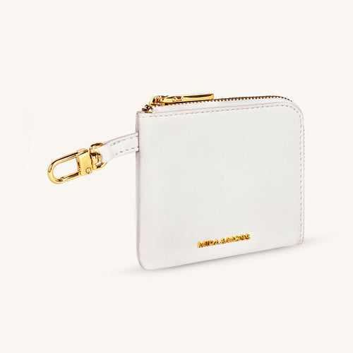 Mira & Moss Nova Compact Wallet - Ivory