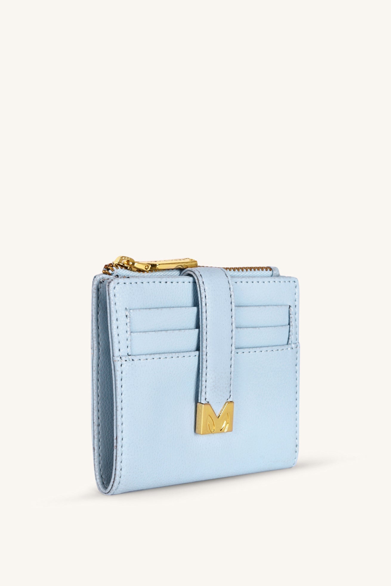 Mira & Moss Regina Compact Wallet - Ice Blue