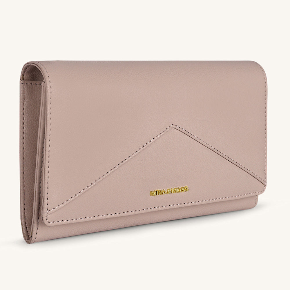 Mira & Moss Napa Long Wallet - Transcendent Pink