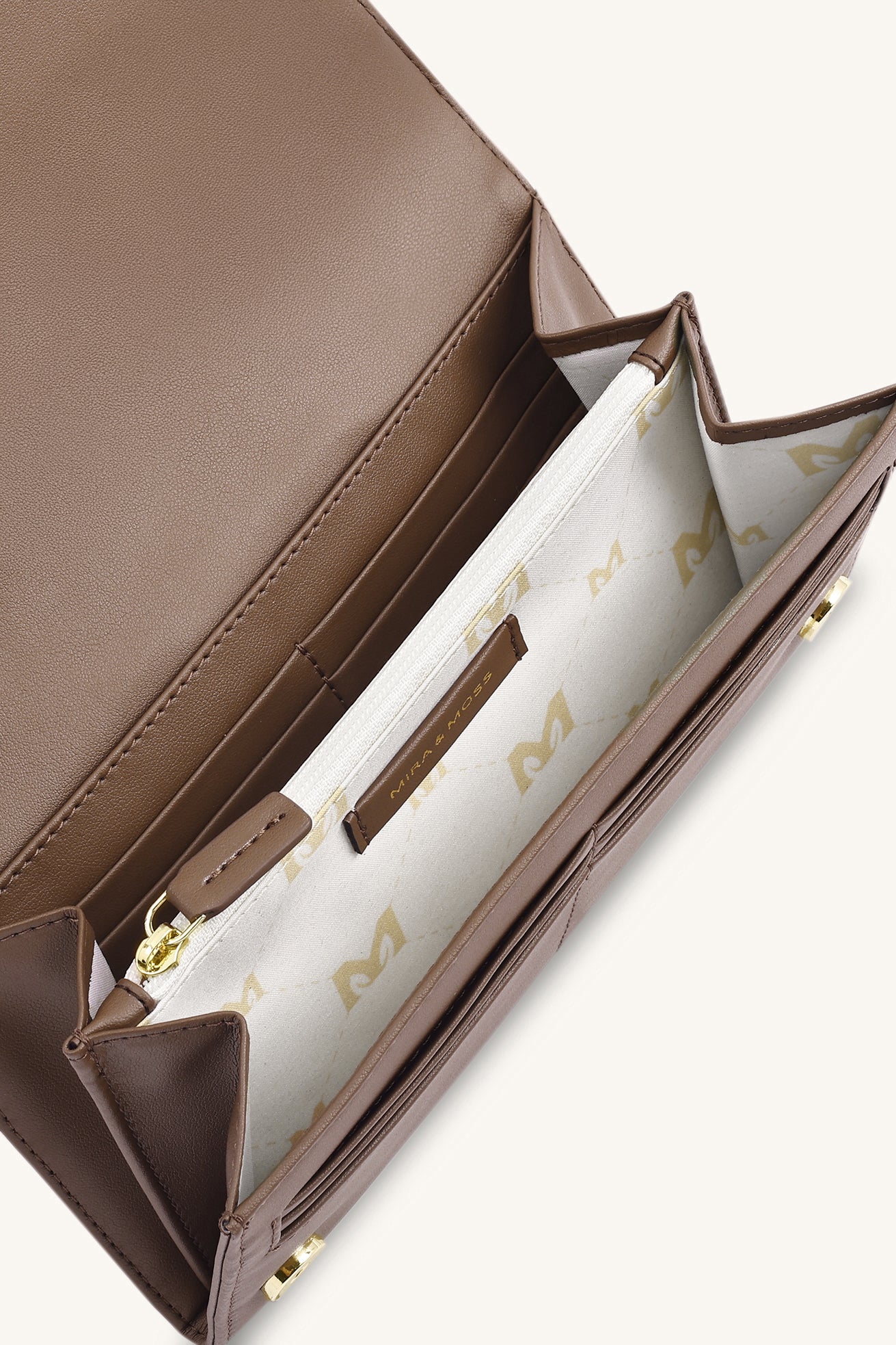 Mira & Moss Napa Long Wallet - Chocolate Latte
