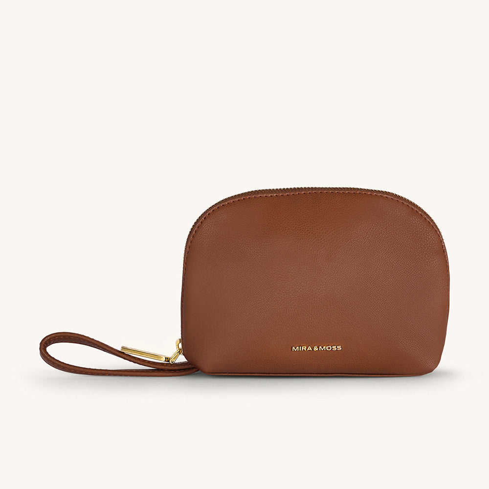 Mira & Moss Genevieve Wristlet - Tan