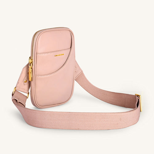 Mira & Moss Iris Mini-Crossbody Bag - Transcendent Pink