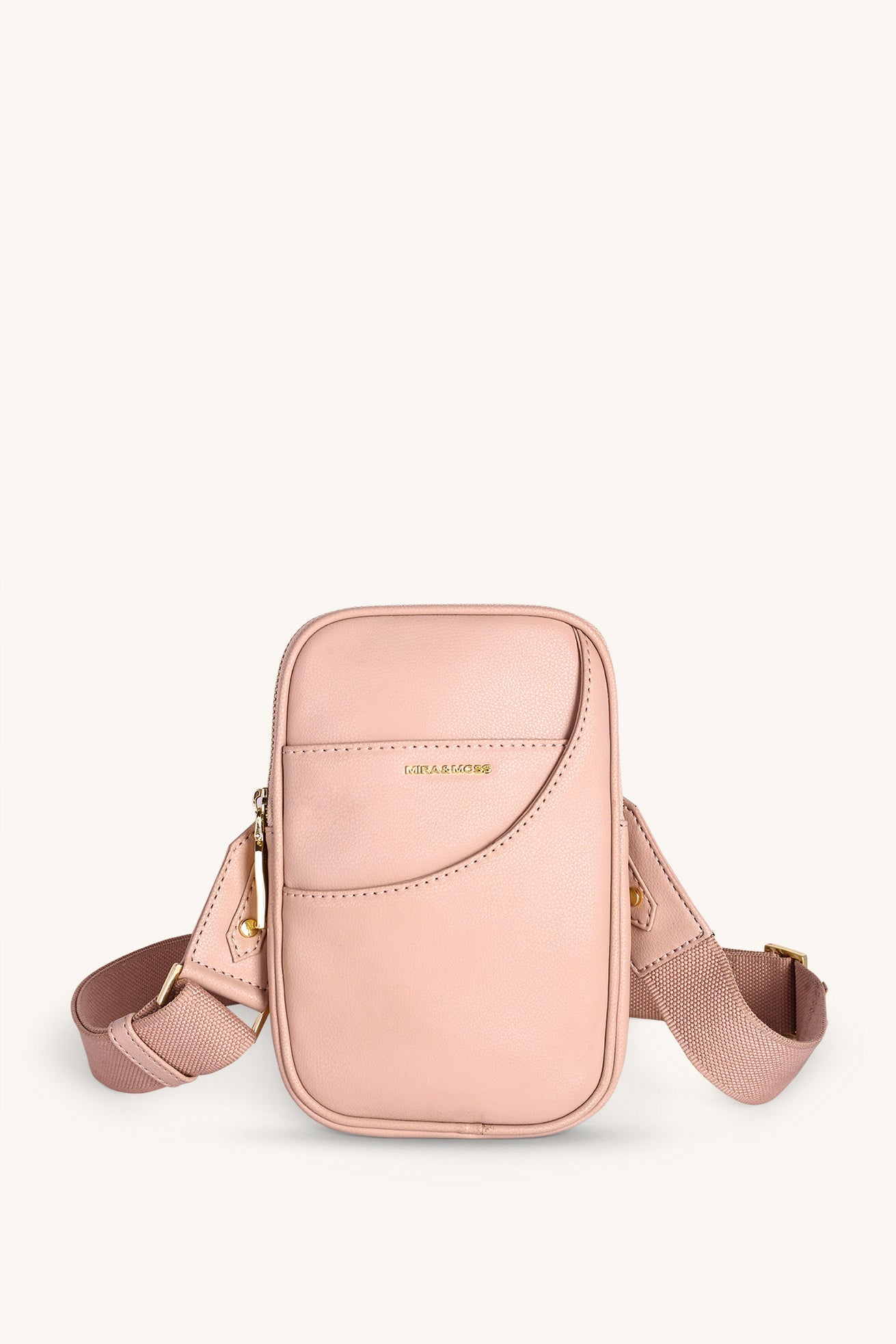 Mira & Moss Iris Mini-Crossbody Bag - Transcendent Pink