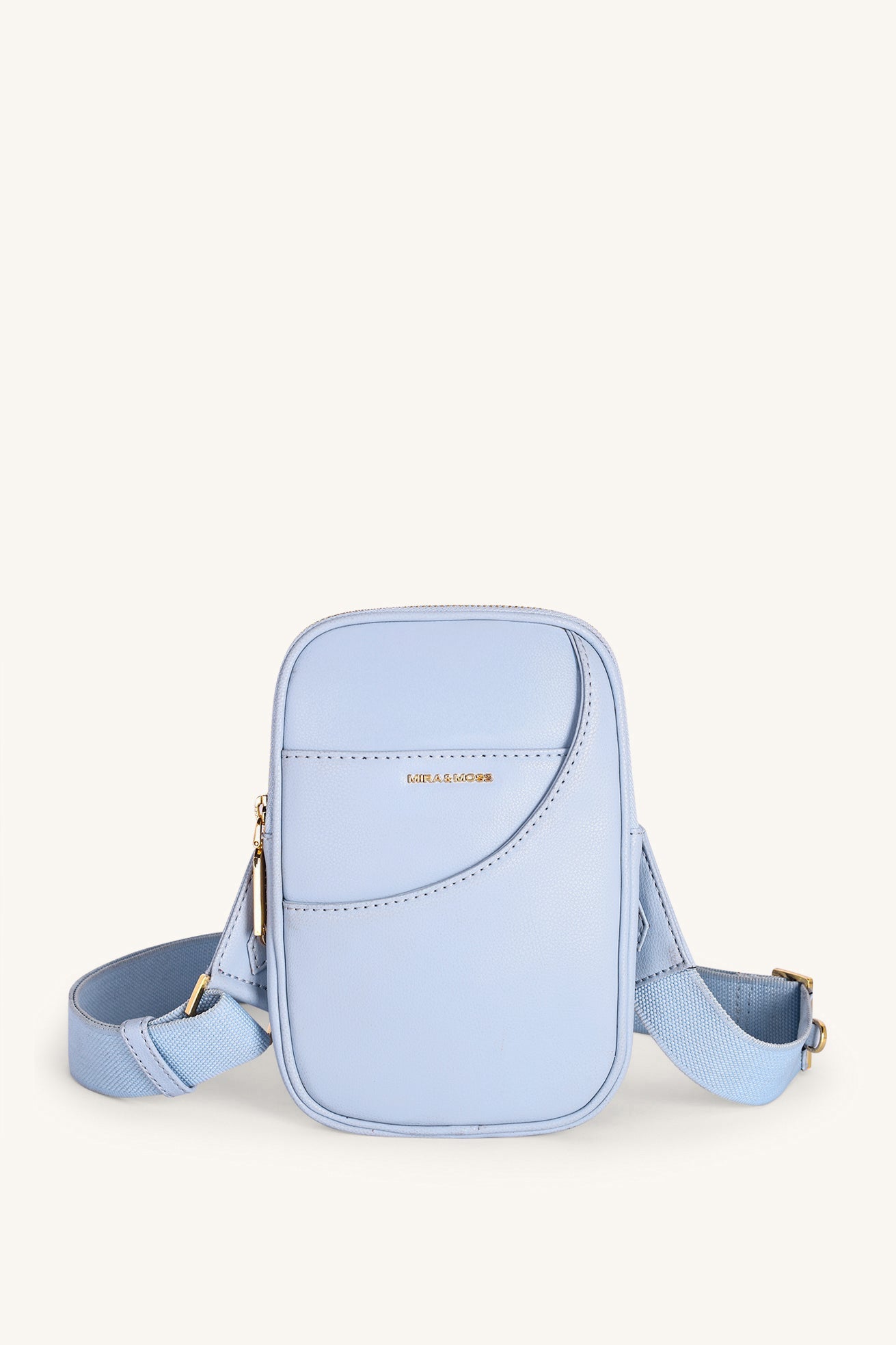 Mira & Moss Iris Mini-Crossbody Bag - Ice Blue