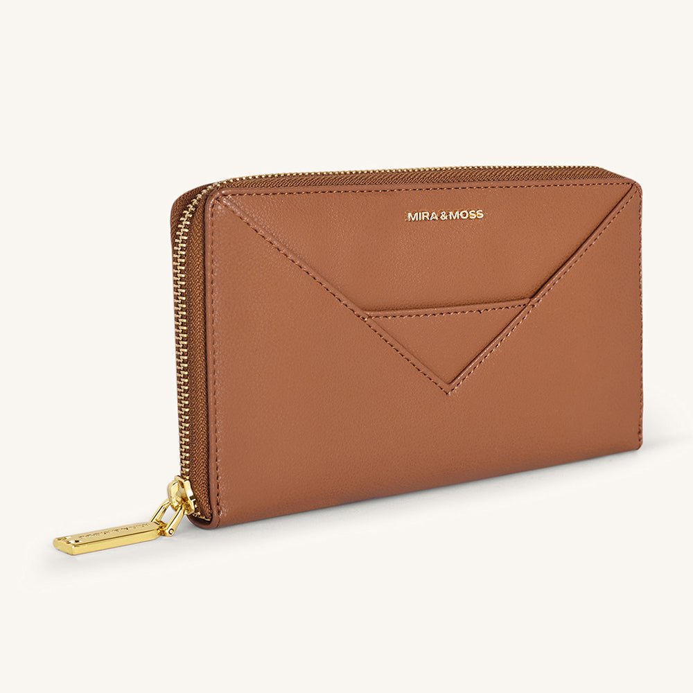 Corrine Long Wallet - Tan
