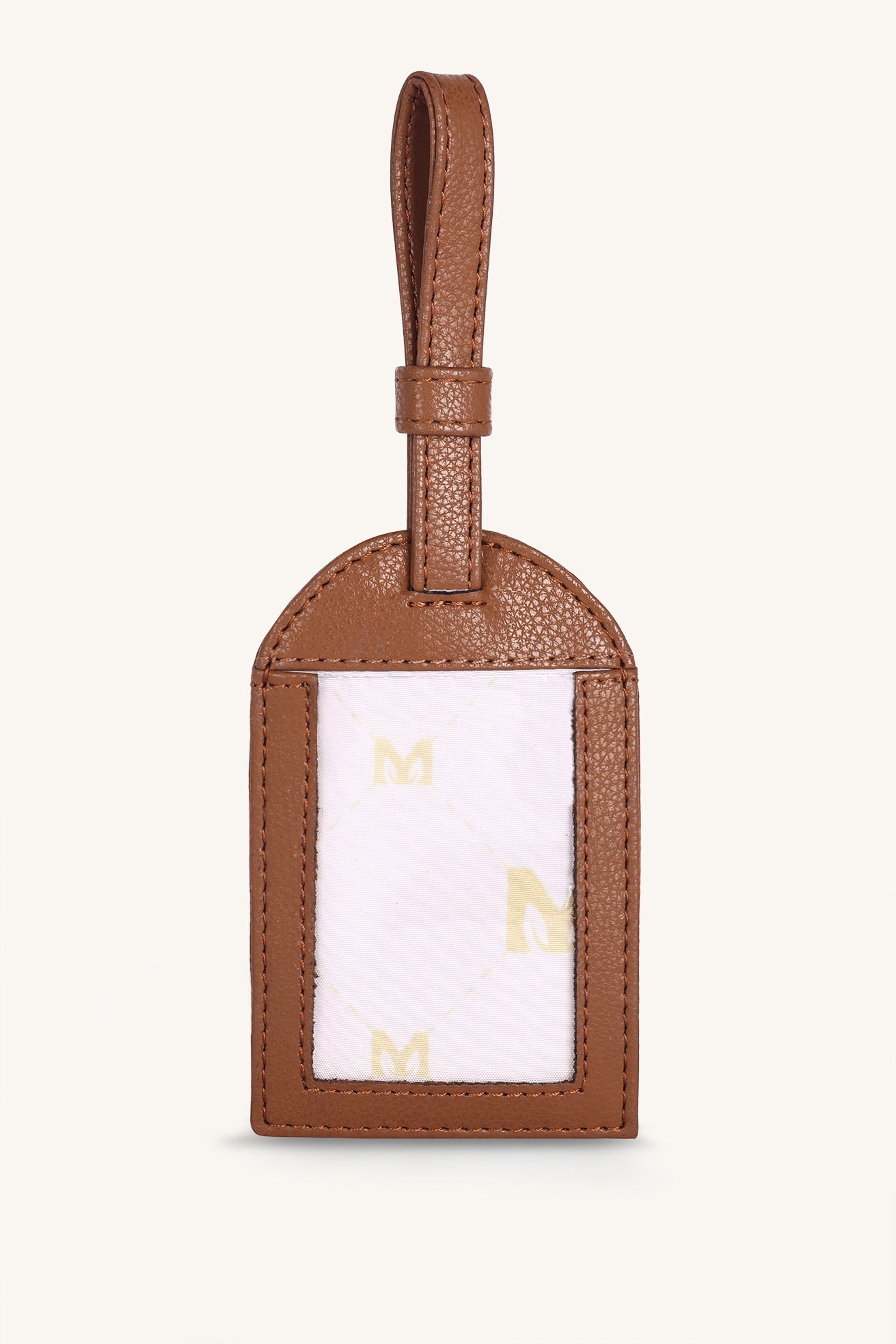 Alexis Travel Tag - Tan