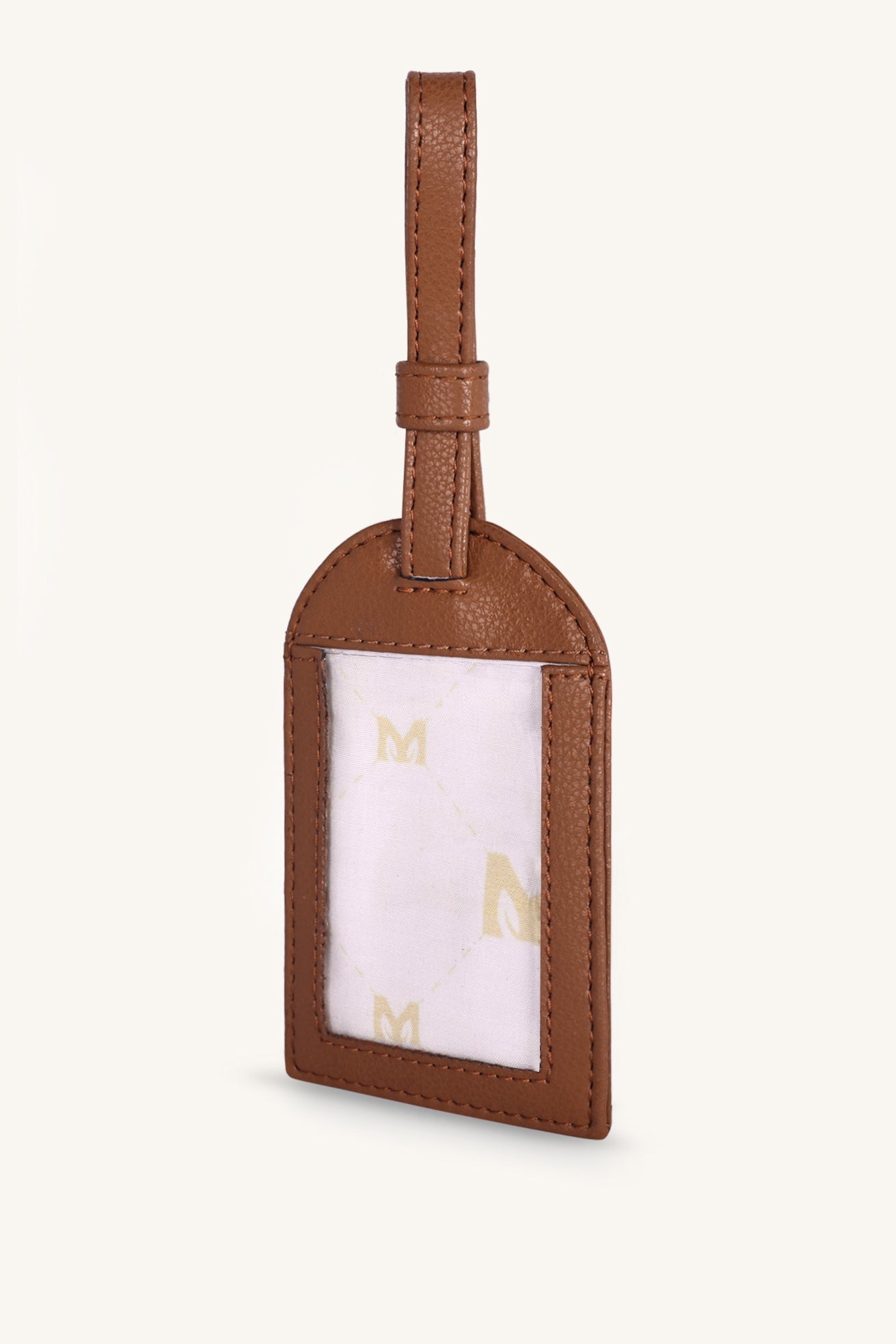 Alexis Travel Tag - Tan