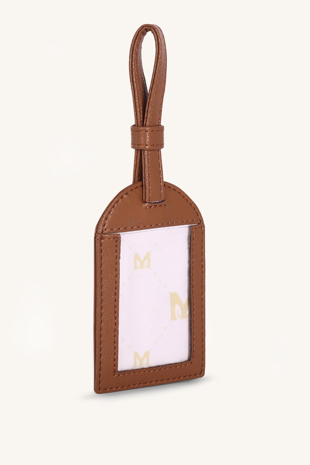 Alexis Travel Tag - Tan