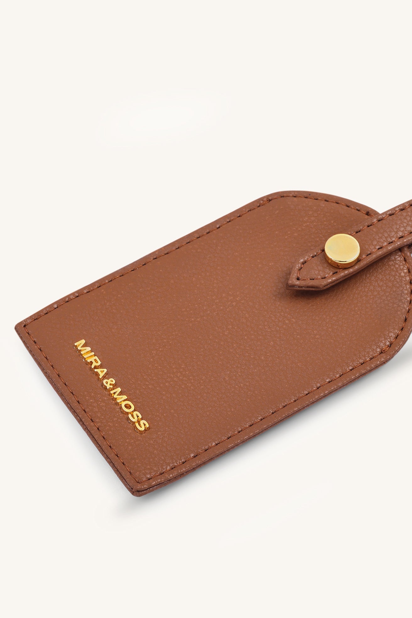 Alexis Travel Tag - Tan